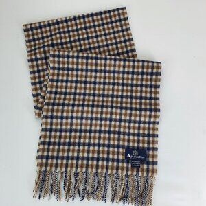 Aquascutum wool scarf in excellent condition made in england